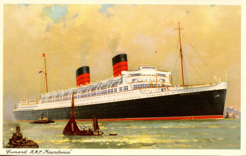 Cunard Lines - RMS Mauretania