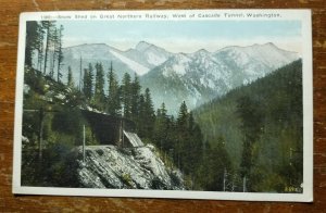 R.P.O. Cancelled Post Card Spokane Wash. 1938