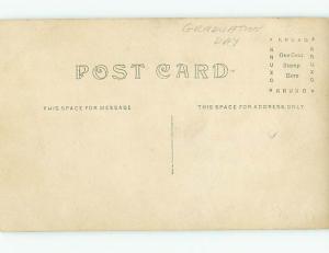 Pre-1920's rppc ELEVEN PRETTY LAUGHING GIRLS - MOST WITH BOWS IN HAIR r6608