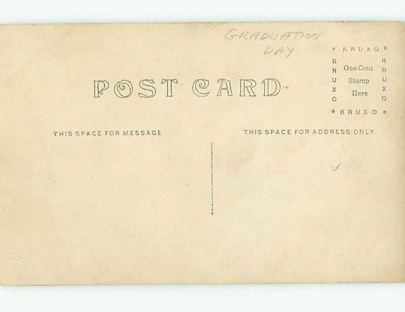 Pre-1920's rppc ELEVEN PRETTY LAUGHING GIRLS - MOST WITH BOWS IN HAIR r6608