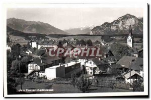 Postcard Old Igis in Tirol mit Martinswand