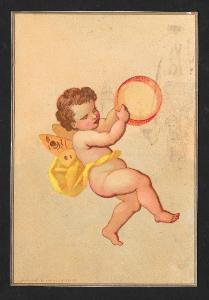 VICTORIAN TRADE CARD Book Goods & Good Books