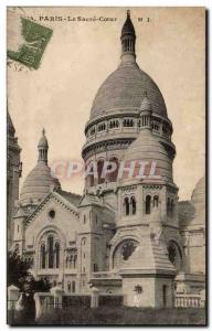 Paris Old Postcard Sacre Coeur