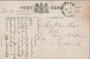 Australia Lower Mathinna Falls Healesville Vintage Postcard C126