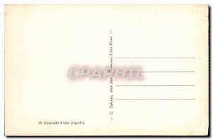 Postcard Old Climbing A Needle