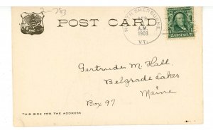 VT - Hancock. Texas Upper Falls