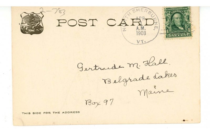 VT - Hancock. Texas Upper Falls