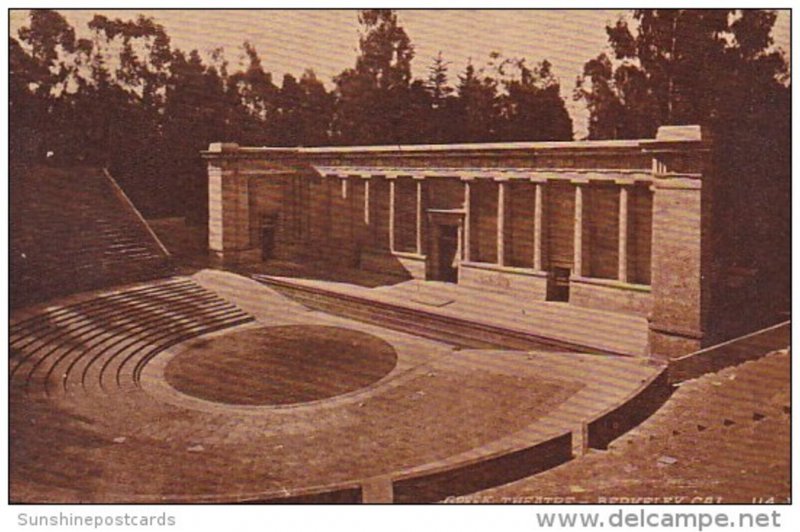 Greek Theatre Berkeley California 1915