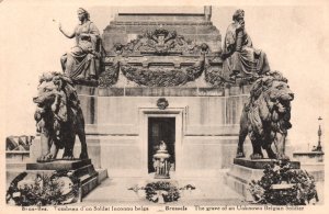 The Grave of the Unknonw Belgian Soldier,Brussels,Belgium BIN