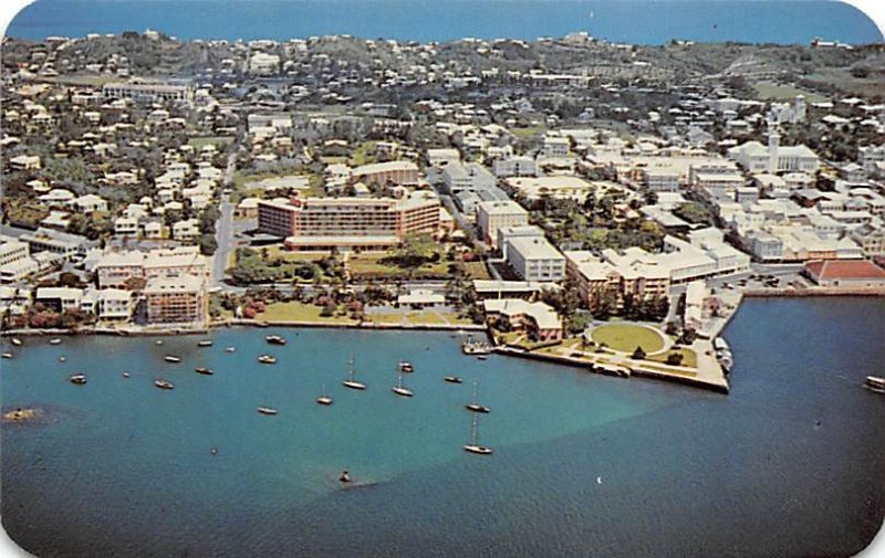 Bermudiana Hotel Aerial View Bermuda Island Unused 