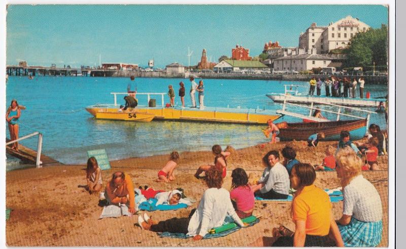 Dorset; Swanage, Beachfront Showing Pier & Harbour Front PPC Unposted