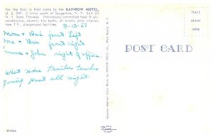 New York  Saugerties , Rainbow Motel