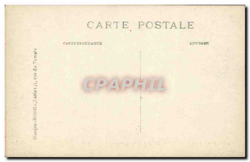 Postcard Old Saint Cloud Panorama Mont Valerien