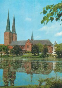 Postcard Germany Lubeck Dom