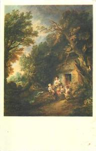 The Cottage Door by Thomas Gainsborough Divided Back