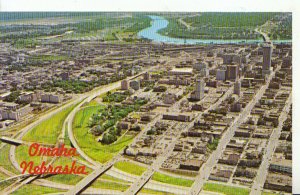 America Postcard - Aerial View of Omaha - Nebraska - Ref ZZ6111