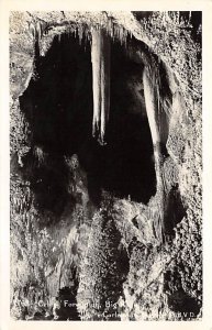 Celery Formation, Big Room, Real Photo Carlsbad, New Mexico 