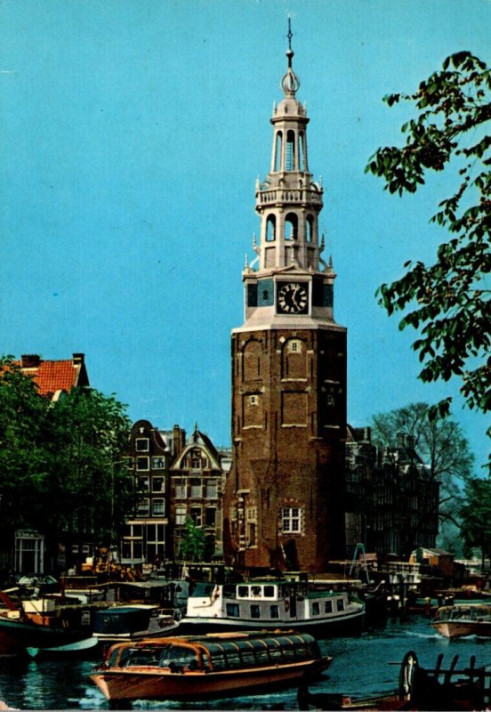 Netherlands Amsterdam Montelbaantoren 1980