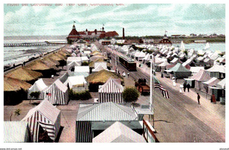 California  Coronado  Hotel Coronado and Tent City