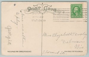 Milwaukee Wisconsin~In Lake Park On A Concert Day~Vintage Postcard