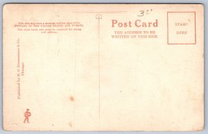 K22/ Syracuse Ohio Postcard c1910 Carleton College Building 395