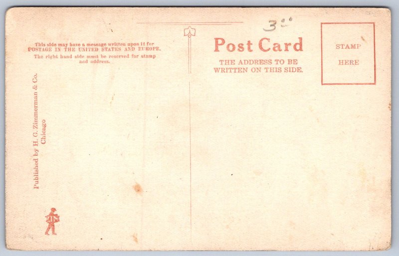 K22/ Syracuse Ohio Postcard c1910 Carleton College Building 395