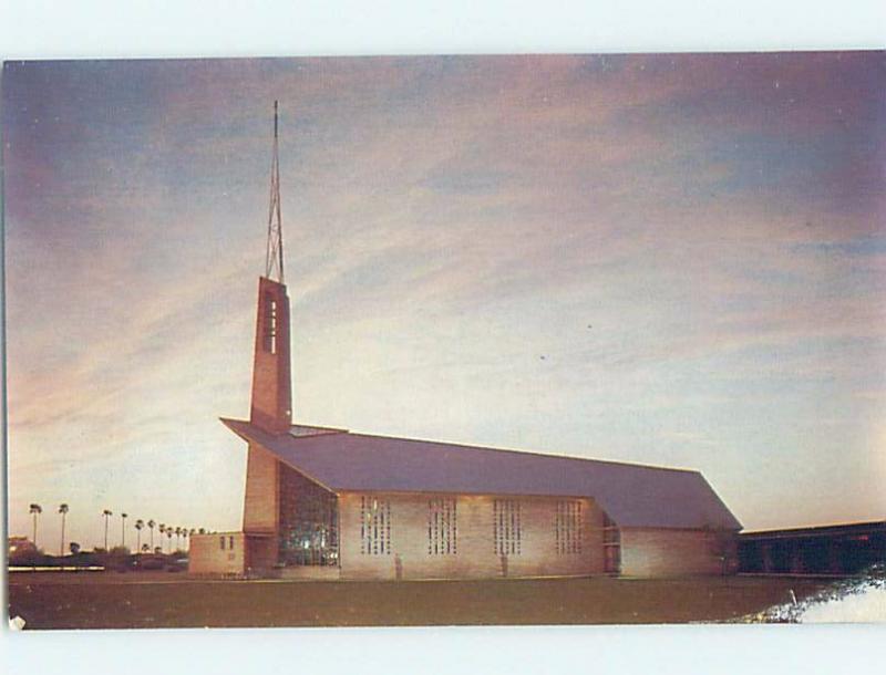 Pre-1980 CHURCH SCENE Mcallen Texas TX A8809