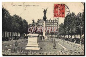 Postcard Old Paris Square d'Anvers