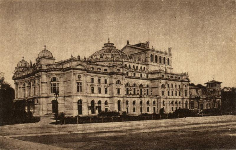poland, KRAKOW CRACOW, Municipal Theatre (1920s)