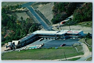 1960 Sagamore Massachusetts MA Vintage Postcard Windmill Motel Entering Cape Cod