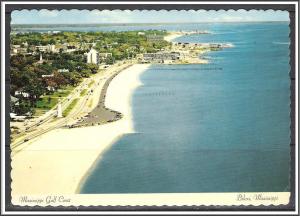 Mississippi Biloxi Lighthouse & City Gulf Coast - [MS-013X]