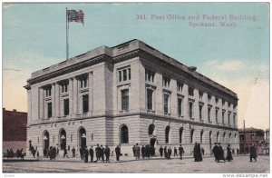 SPOKANE, Washington, PU-1913; Post Office and Federal Building