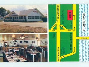 Unused Pre-1980 YORK RESTAURANT Andover NEW BRUNSWICK M8989