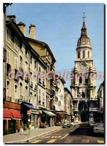 Old Postcard Bourg en Bresse Ain Church and Notre Dame