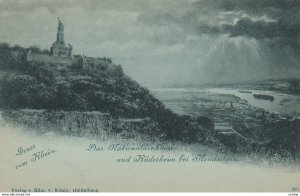 Gruss vom Rhein , Rudesheim a. Rh. , Germany , 1890s
