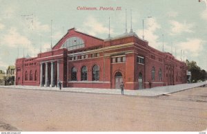 PEORIA, Illinois, PU-1910; Coliseum