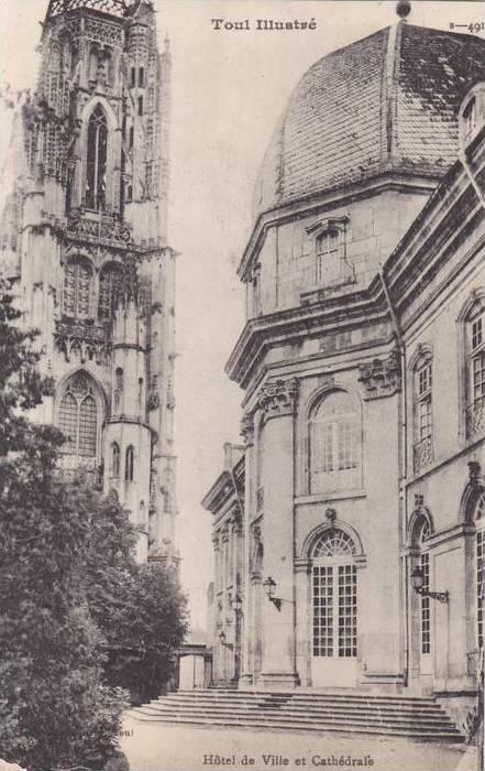 Hotel De Ville Cathedral Toul Illustre Meurthe Et - 
