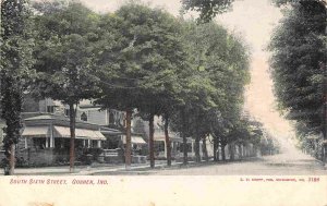 South Sixth Street Goshen Indiana 1905c postcard