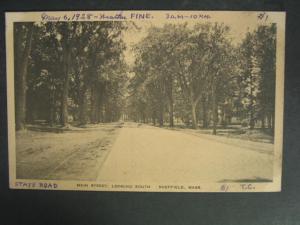 SHEFFIELD MA Main Street c1910 Postcard