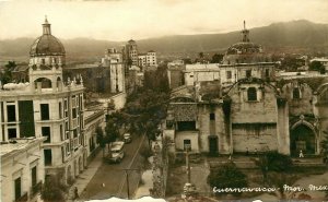 1930s RPPC; Cuernavaca Mor. Mexico Spanish Colonial Buildings Escalante Hermanos