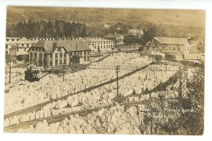 VT - Proctor. Marble Yard ca 1907   RPPC