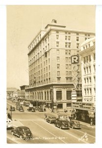 WA - Tacoma. Winthrop Hotel at 9th Street & Broadway ca 1940's  RPPC