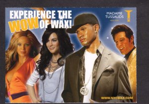 NY Wax Museum Madam Tussauds New York City NYC Postcard