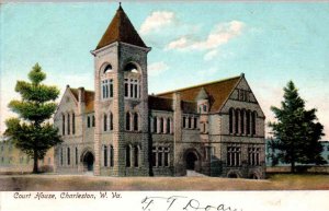 Charleston, West Virginia - A view of the Court House - c1905