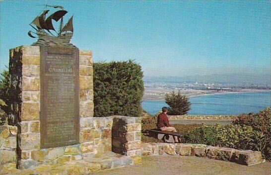 San Diego City And Harbor Viewed From Cabrillo National Monument San Diego Ca...