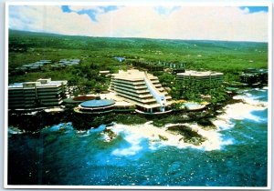 Postcard - The Kona Hilton Beach & Tennis Resort - Kailua-Kona, Hawaii