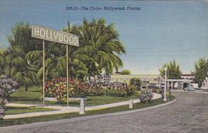 Florida Hollywood The Circle 1947 Curteich
