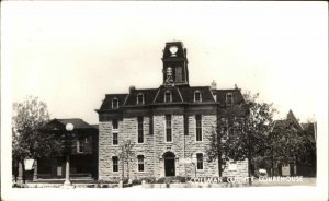 Coleman County Courthouse Publ in San Antonio TX Real Photo Postcard