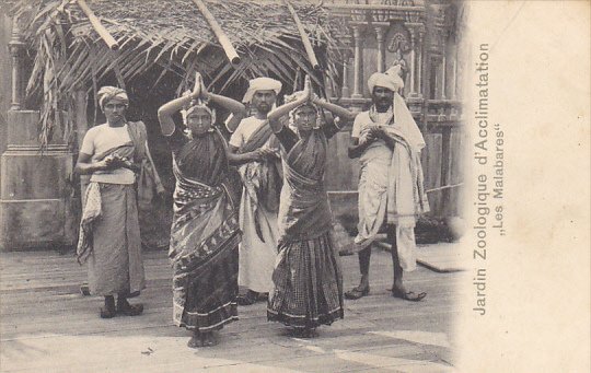 Native Dancers Jardin Zoologique d'Acclimation Les Malabares Hagenbeck C...