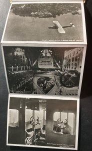 10 Original Dornier DOX Seaplane Flying Boat Photos RPPC Postcards